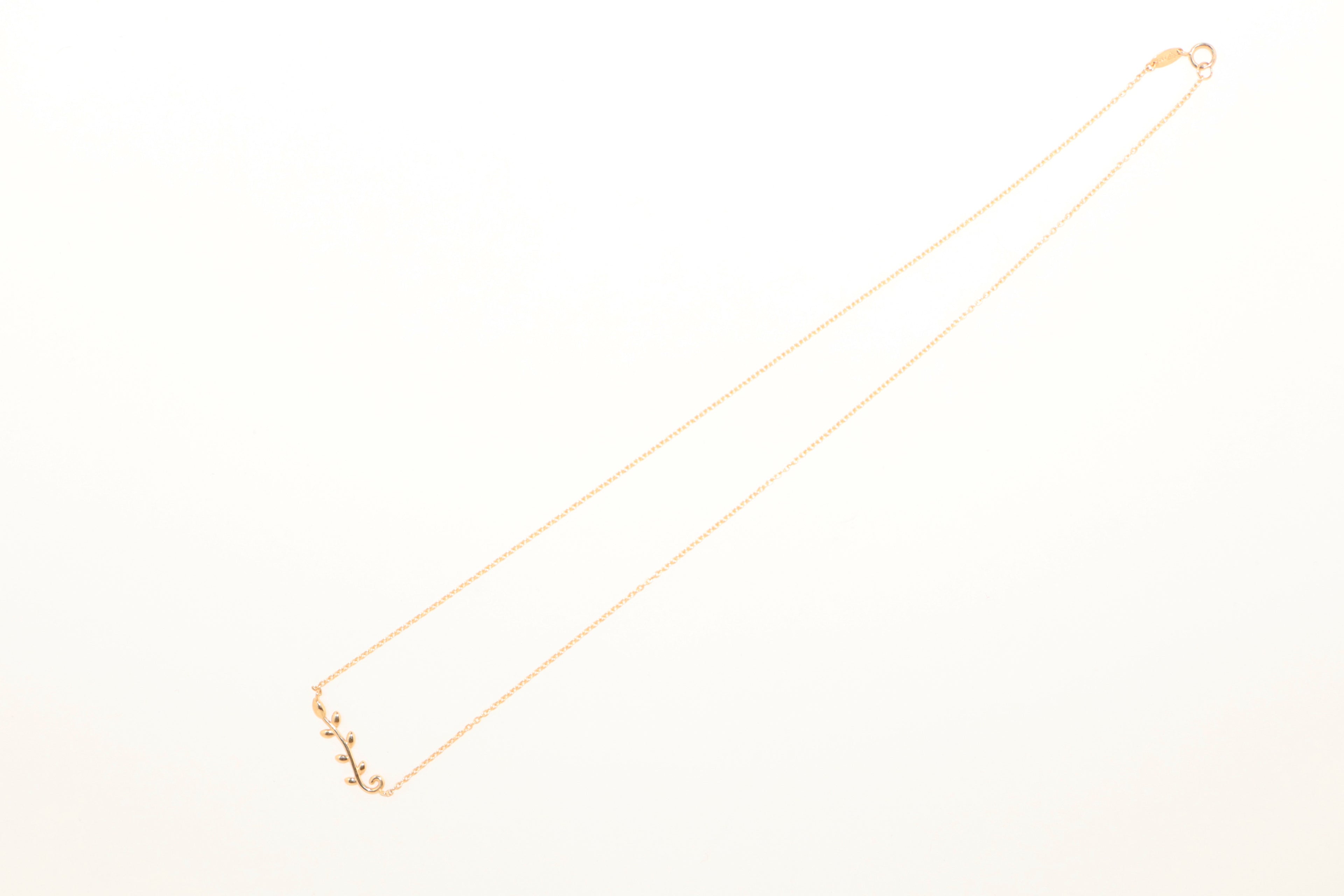 Vine Pendant | 14k Solid Yellow Gold
