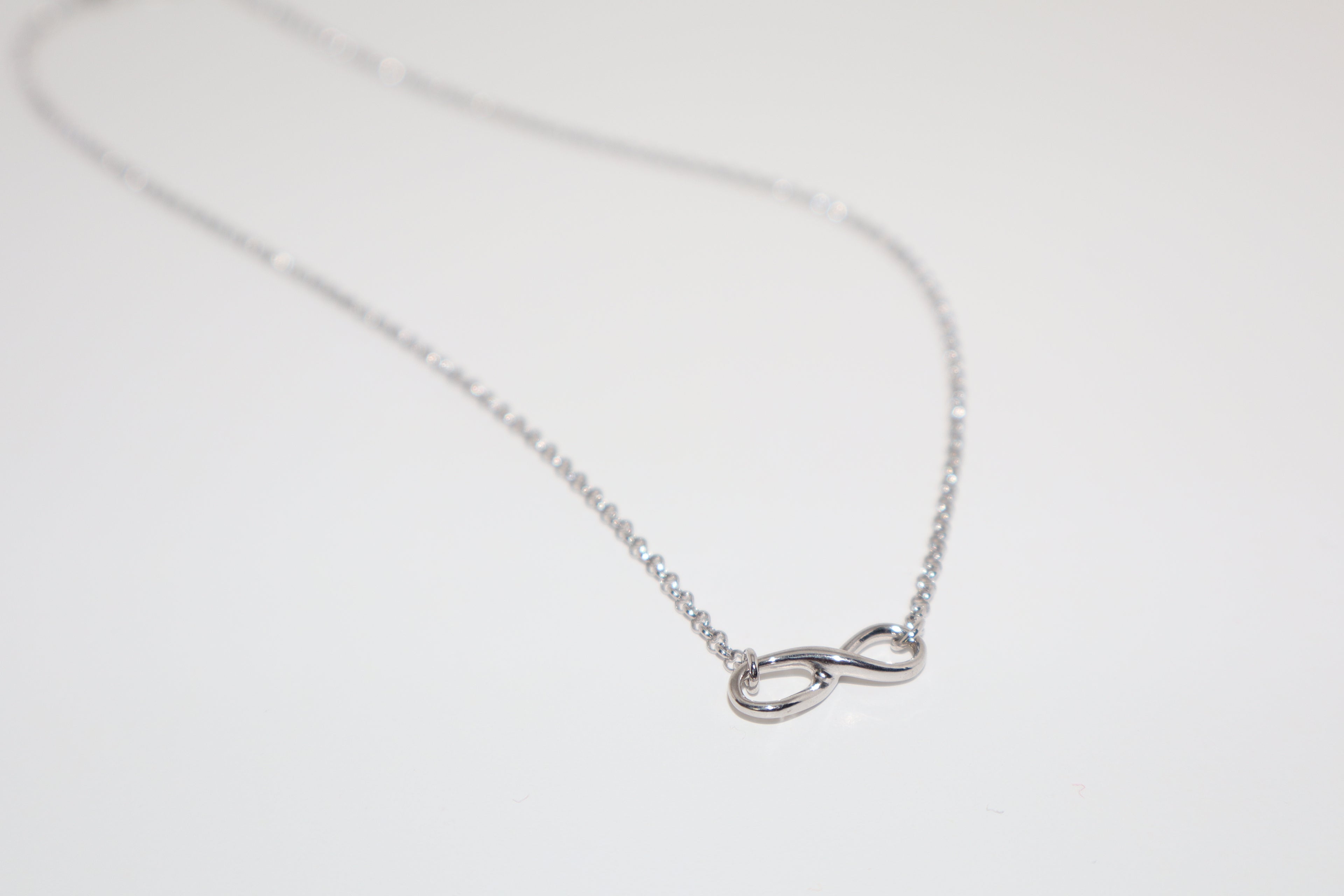 Infinity Pendant Necklace | Sterling Silver