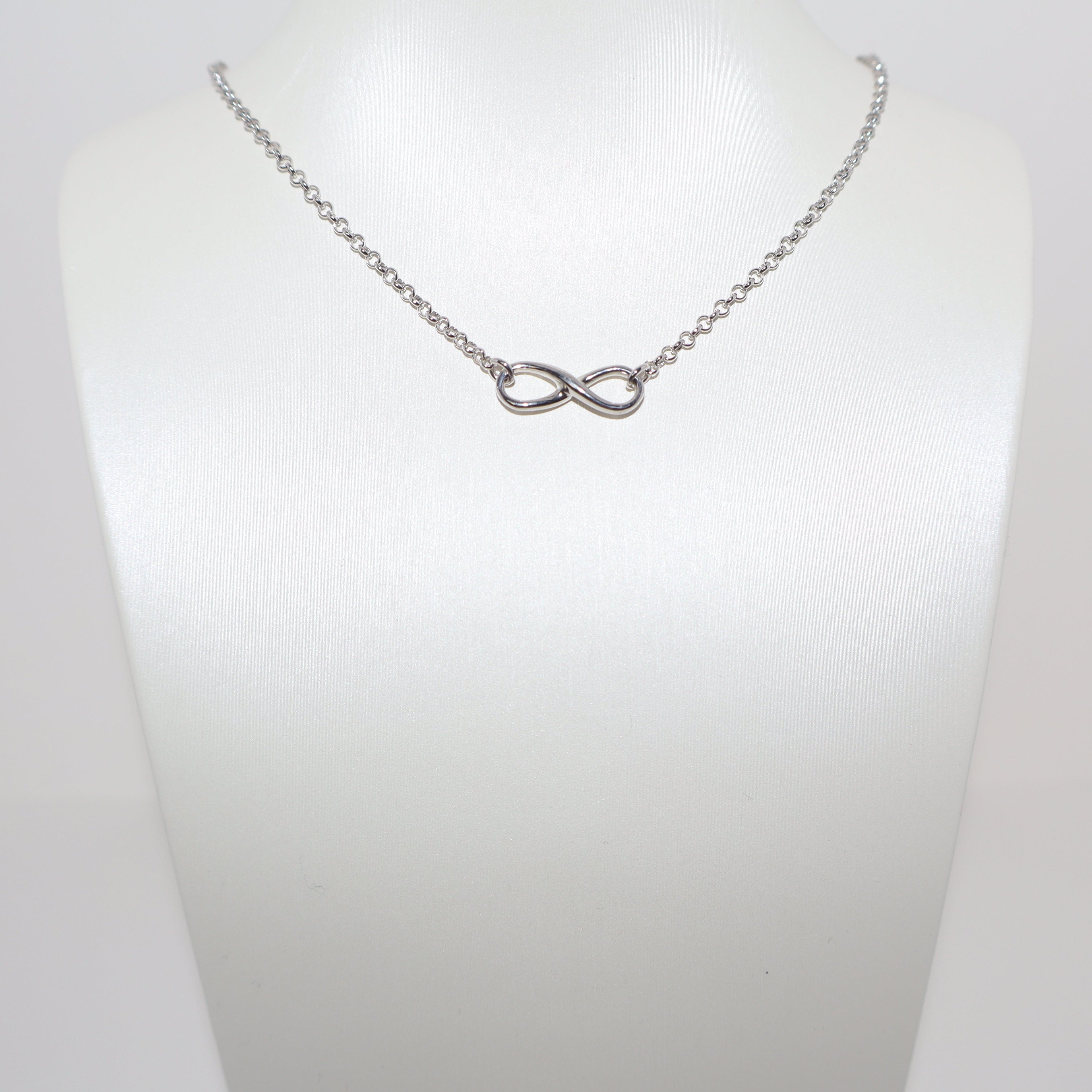 Infinity Pendant Necklace | Sterling Silver
