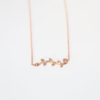 Vine Pendant | 14k Solid Rose Gold