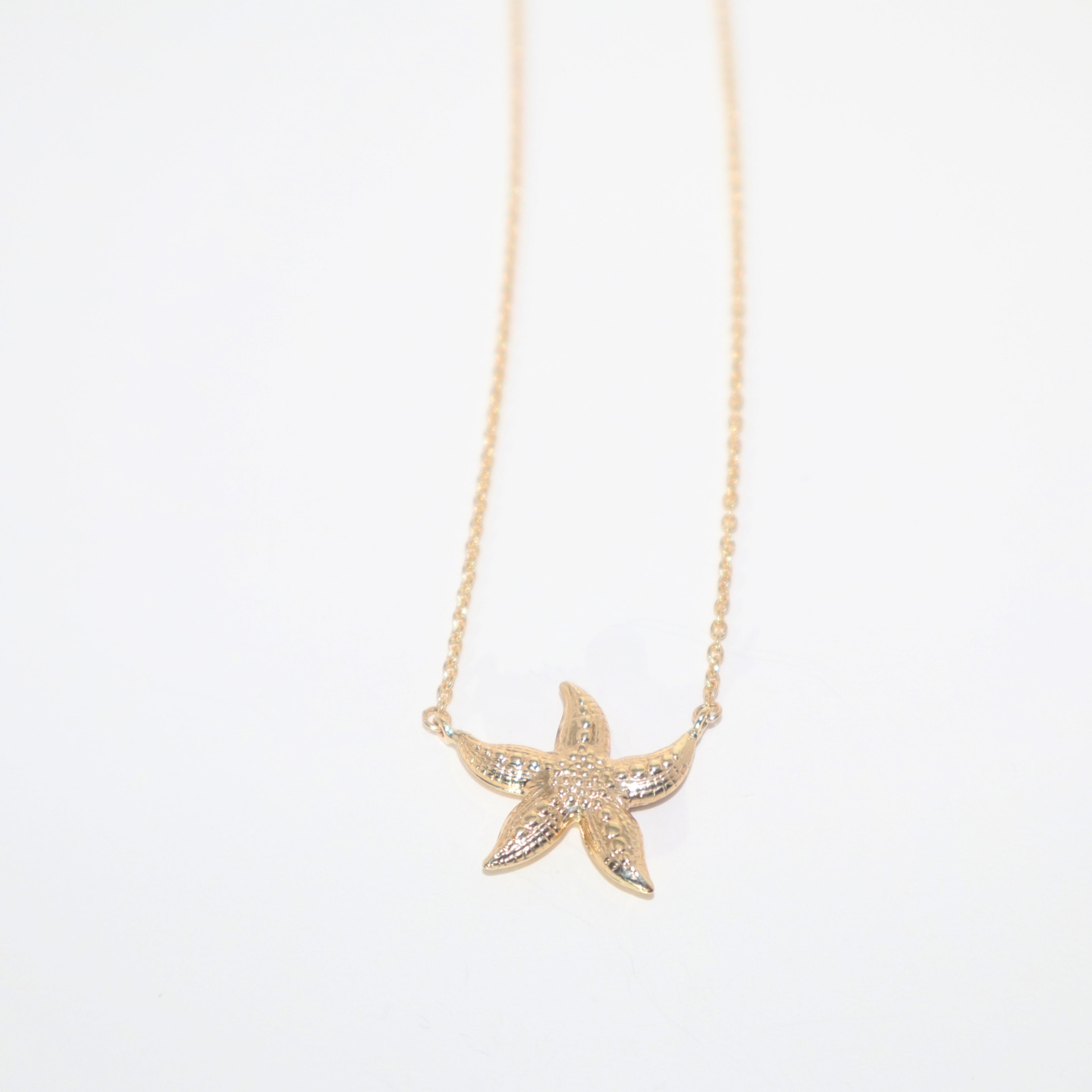 Starfish necklace | 10k Solid Gold
