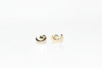 Stars and Moon Stud Earrings | 10k Solid Gold