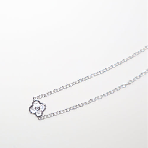 Clover Motif Bracelet | Sterling Silver