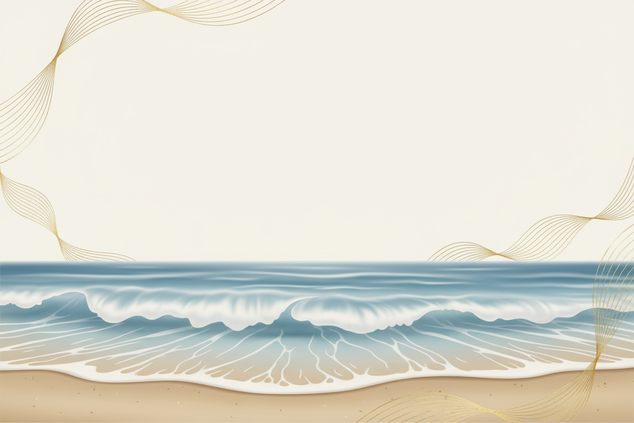 Ocean-Inspired Hero Banner - Natural Beauty