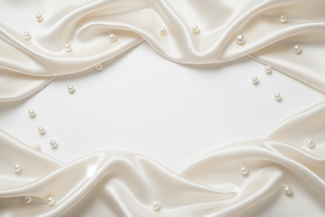 please generate a pearl and silky fabric for my banner